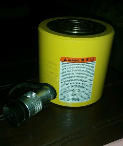 Enerpac rcs-502 hydraulic cylinder 50 ton 2.38&#034; stroke new 10,000psi for sale