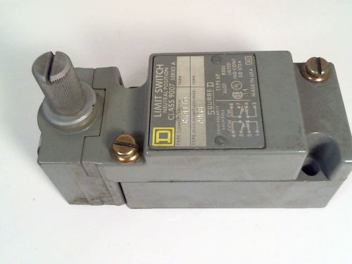 Square D Limit Switch Neutral Position, Class 9007 C68T10 Ser. A Used