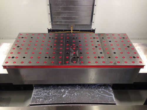 Chick Work Holding CNC Vise Sub Plate Foundation for HAAS VF-2SS VMC
