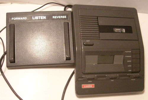 Lanier Vw-210 Microcassette Transcriber Dictaphone Dictation