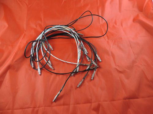 Lot 12 Kings-Lemo 1075-1 Connector Jumper Cables Variety of Lengths High Quality