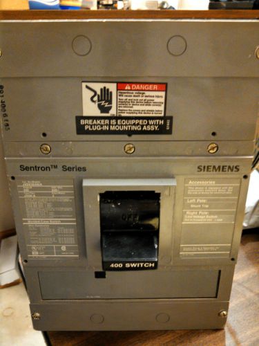 Siemans Sentron Series Molded Case Breaker JXD63S400A
