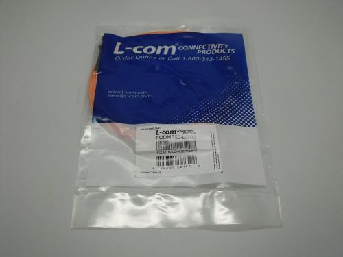 L-COM OM2 50/125, FODMT50-LC-03 Multimode Fiber Cable, MT-RJ / Dual LC