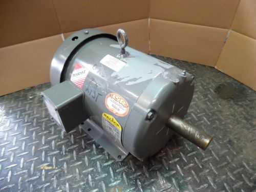 Baldor 7 1/2hp industrial motor, cat#m3710t, rpm 1760, fr 213t, 208-230/460v,new for sale