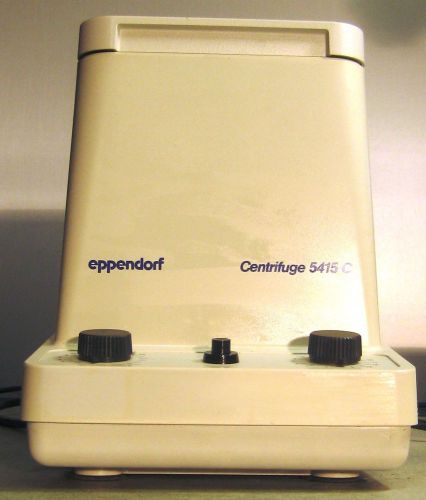 Eppendorf 5415c mini centrifuge with rotor f45-18-11 and lid microcentrifuge for sale