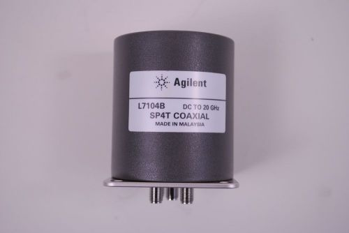 L7104B Multiport Coaxial Switch DC to 20GHz SP4T Agilent