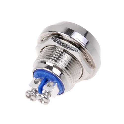 12mm brass push button momentary switch screw terminal for sale