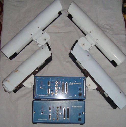 2-Autoscope Econolite 2004 Signal Controller &amp; 2 Traffic Cams &amp; 2 Image Sensors