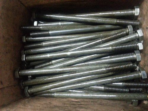 Hex head bolts inch  1/4-20 x 4-1/2   hodell- natco        lot of 50 for sale