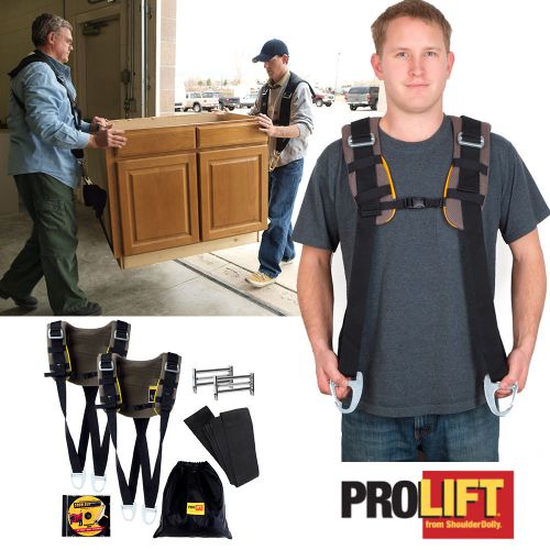 SHOULDER DOLLY PRO LIFT HEAVY DUTY LIFTING SYSTEM MOVING PROLIFT STRAP FURNITURE