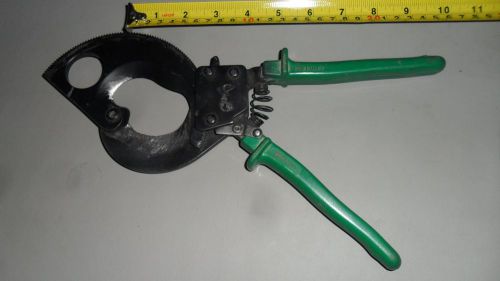 Greenlee ratcheting cable cutters