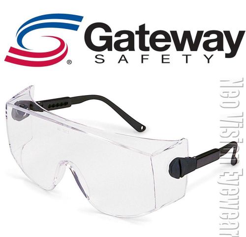 Gateway CoverAlls Clear OTG Lens Fit Over Most Large Safety Glasses Z87+ Z94.3