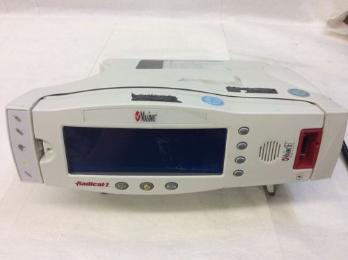 Masimo Radical 7, Patient Monitor &#034;Power on Test Only&#034;, 07.03 (2)