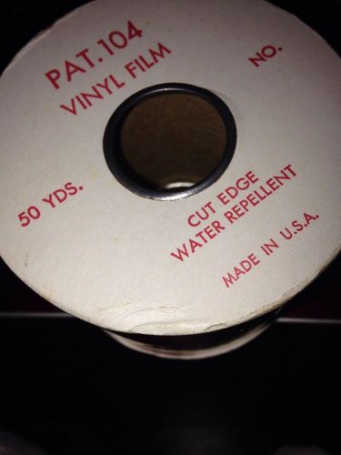 Vintage Gramercy Vinyl Film Ribbon Red Original 50 yards +50 extra