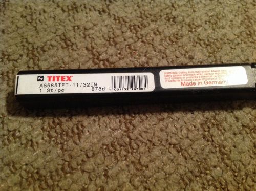 Titex A6585Tft -11/32 In 878D Industrial Drill Bit