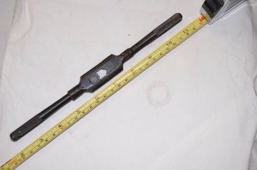 TRW #4 MACHINIST’S, ADJUSTABLE, T-HANDLE, TAP WRENCH