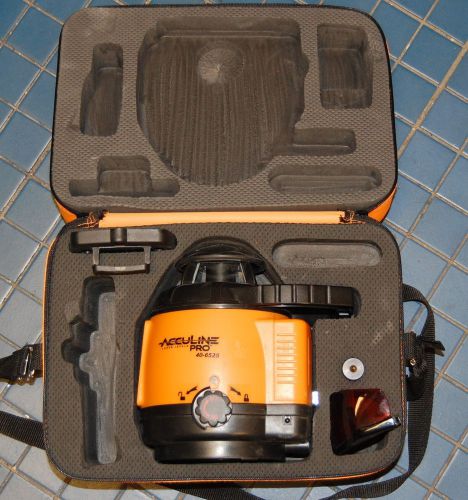 Johnson acculine pro self-leveling rotary 2000 laser level 40-6525 for sale
