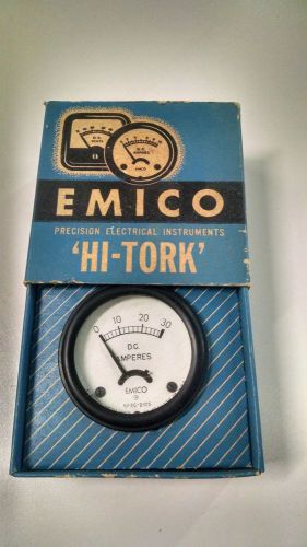Emico Hi Tork 30A DC Amp meter Catalog No. 2105