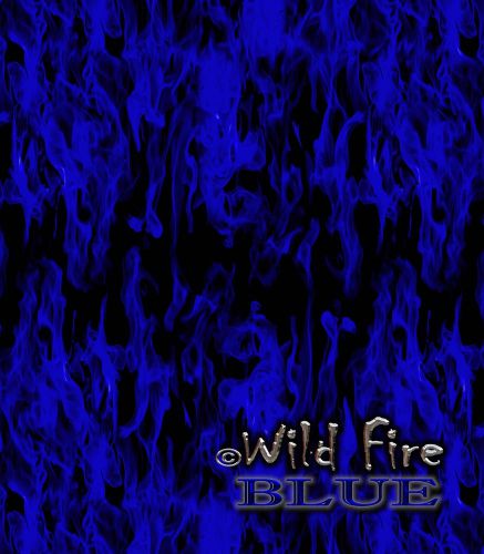 Wild fire blue -  hydrographics / water transfer printing film for sale