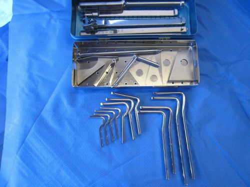 Synthese ASIF Compression Angled Blade Plate/Instrument Set w/11 Plates!