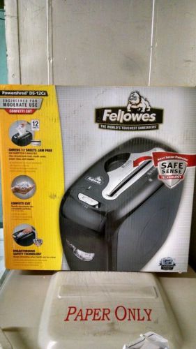 Fellowes Powershred DS-12Cs Shredder - black 3208005