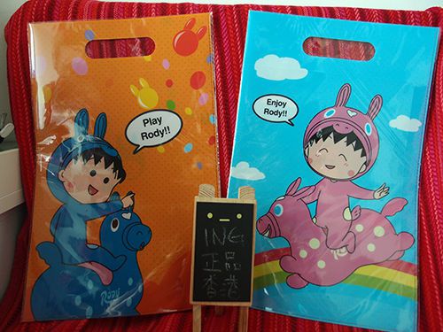 CHIBI MARUKO CHAN ?????? X Rody Limited Edition Plastic bag / Folder 100% real