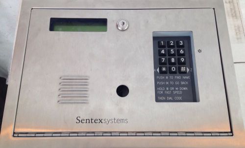 Sentex Systems Telephone Entry System Horizon Model Used SN7003266F