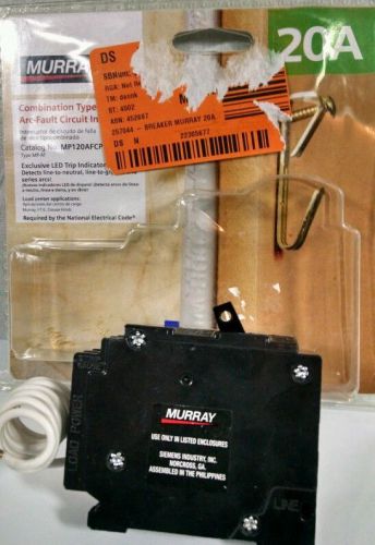 Murray Combination Arc-fault Circuit Interrupter 20a,MP120AFCP