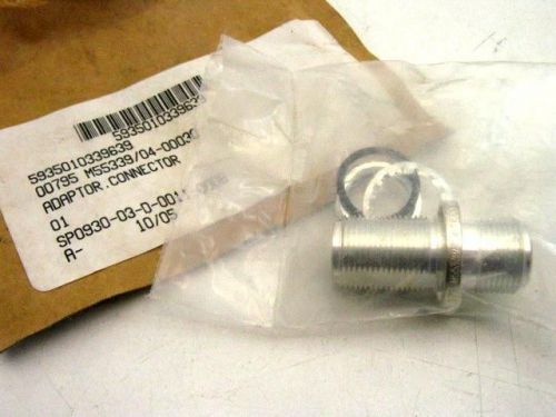 New Mil Spec  M55339 RF Coaxial Connector  N JACK-JACK BLKHD. ADAPTER