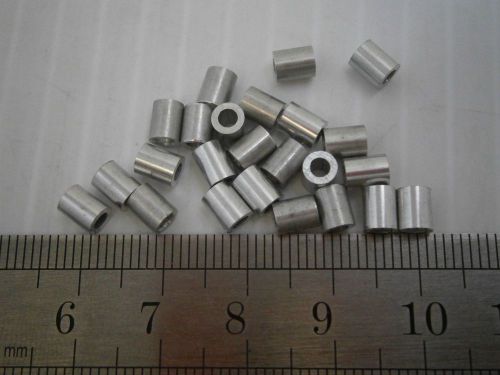 Thompson 361181300 aluminum spacer 5mmx4mmx2mm lot of 100 #1474