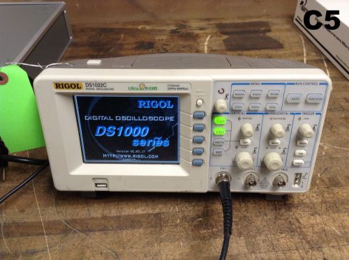 Rigol 2 Channel Digital Oscilloscope w/ Zoom Model DS1022C