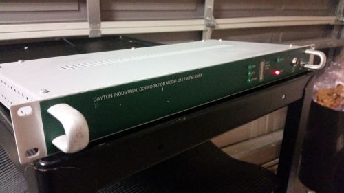 Dayton industrial 210 fm fm/sca, fm/rds monitor receiver for sale