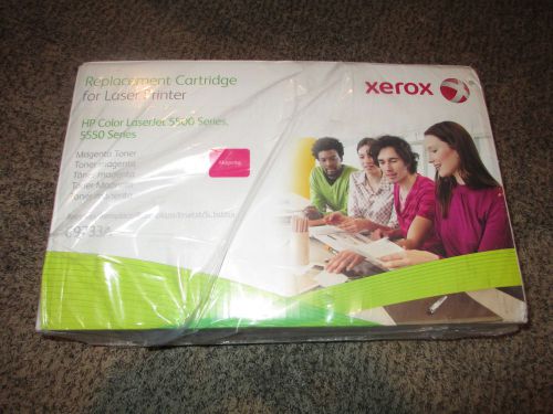 XEROX 6R1316 MAGENTA ORIGINAL TONER  CARTRIDGE (HP C9733A) 5500 SERIES