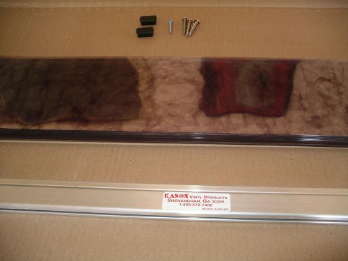 Kason cooler door vinyl strip curtain 42 inch x 84 inch new other for sale