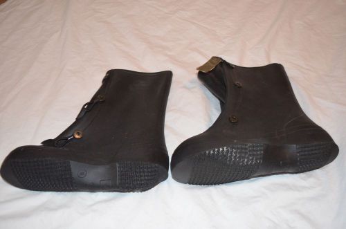 Men&#039;s High Rubber Overshoes Size 8 Military Spec Norcross Safety Products