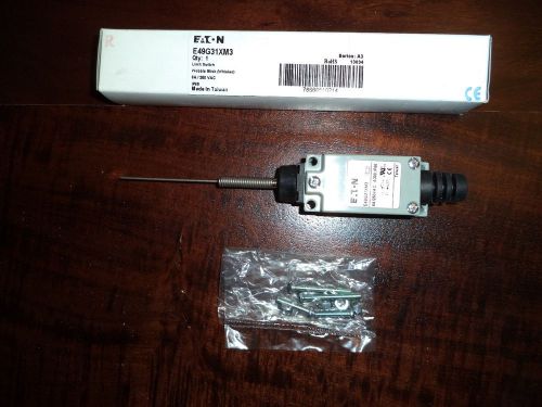 Cutler hammer eaton limit switch  e49g31xm3 for sale