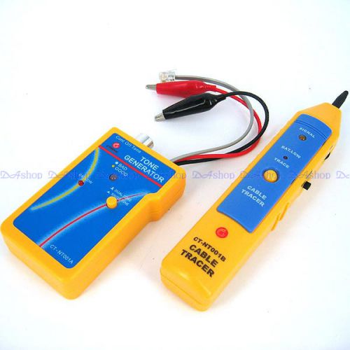 Cable wire tracker w/phone tone generator tester for sale