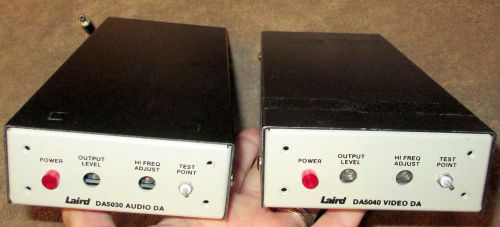 Two Laird DA5030 &amp; DA5040 Audio DA Units Matched in Sequence with Jumper