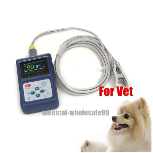Brand new led handheld vet pulse oximeter spo2 monitor for pet animal veterinary for sale