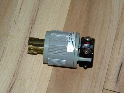 20 amp replacement plug, heavy duty, round type terminal