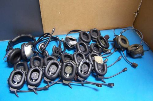 Lot of Various Non-Working Headsets