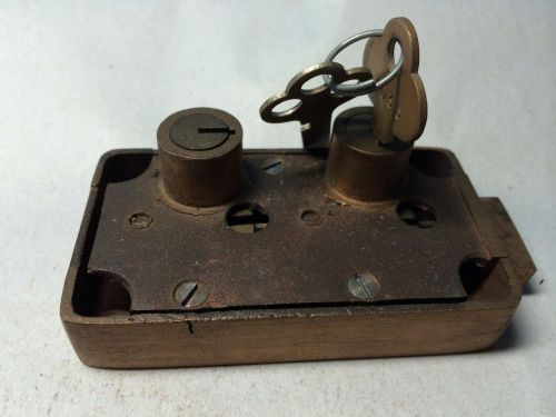 Mosler Safety Deposit Box Lock Bronze Case RH - Locksmith