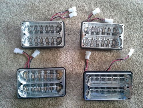 Whelen 400 series 6 over 6 LED modules from Freedom light bar 6x6