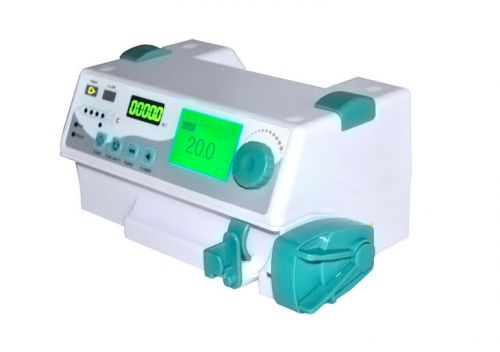 Veterinary Digital Single Channel Injection Syringe Pump Medical Audible Beep CE