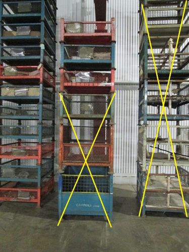 (10) Wire Mesh Totes/Containers - Used - AM13806
