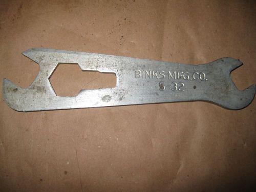 Binks mfg. co. 5-32 wrench for sale