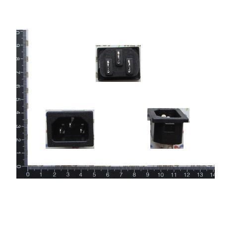 10 pieces   power connector socket jack st-a01-003j/250v-10a copper pins for sale