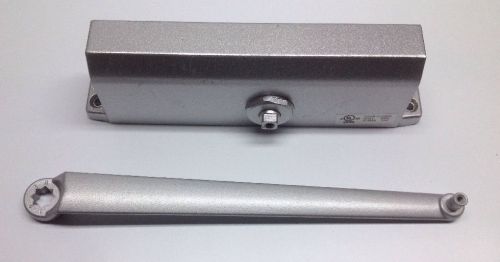 Heavy commercial door closer body, 9n50, r15839 504 silver aluminum alloy, new for sale