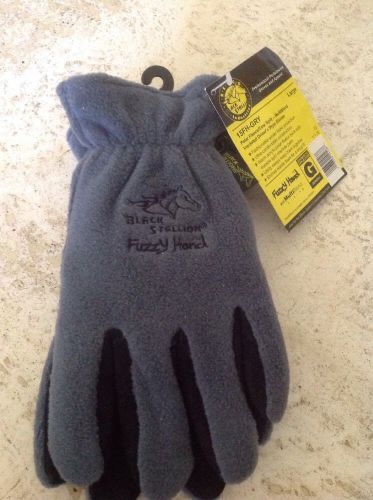 Revco Black Stallion Polar Pleece Insulated Driver&#039;s Style Gloves 15FH-GRY Large