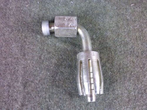 Caterpillar 2p1461 90 degree tube to hose coupling assembly unused for sale